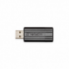 Memorie USB2.0 64GB neagra, VERBATIM Pinstripe