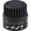 Refill marker permanent negru, FABER-CASTELL Grip