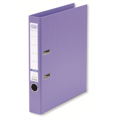 Biblioraft dublu plastifiat 50mm violet, ELBA Smart Pro