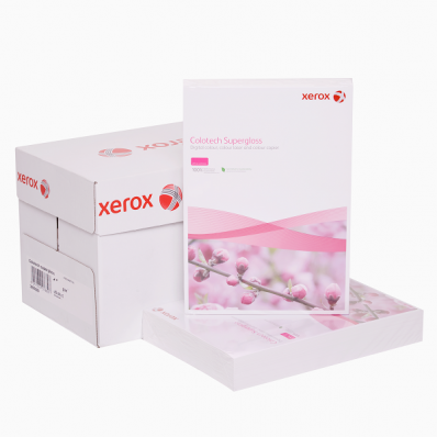Carton A4 210g/mp 125 coli/top alb, XEROX Colotech Superlucios