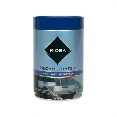 Cafea macinata decofeinizata 250 g/cut, RIOBA Platinum