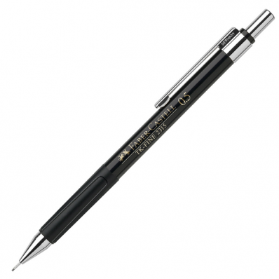 Creion mecanic 0.5mm negru, FABER-CASTELL TK-Fine 2315