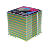Cub din hartie color cu suport plastic, AURORA Bur-O-Class
