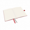 Caiet A6 80 file dictando coperti rigide rosu, LEITZ Complete