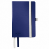 Caiet A6 80 file matematica coperti flexibile albastru violet, LEITZ Style