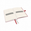 Caiet A6 80 file matematica coperti rigide rosu, LEITZ Complete