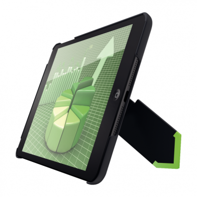 Carcasa tableta cu stativ pentru iPad mini neagra, LEITZ Complete